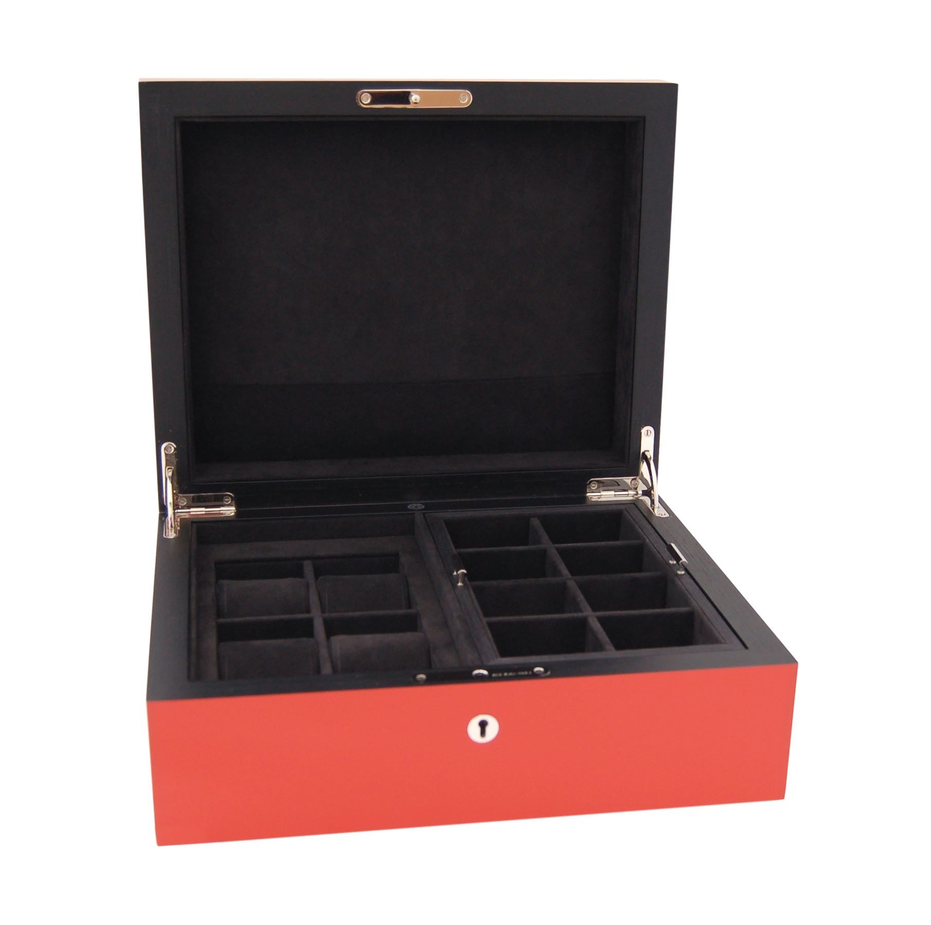 "Fruit" - Coffret 4 montres/ boutons de manchette - Elie Bleu