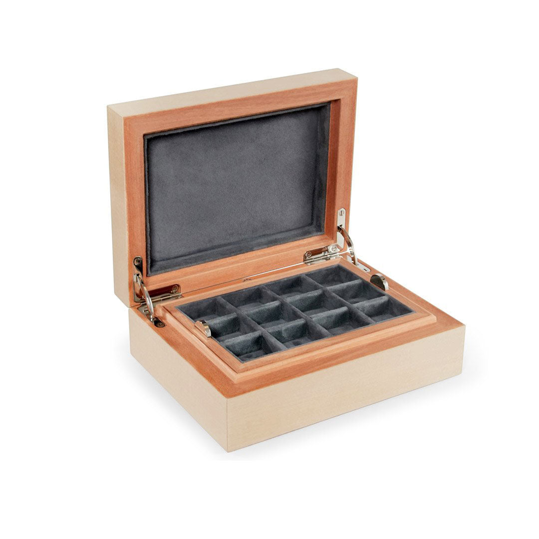 "Fruit" - Coffret  pour 24 paires de Boutons de Manchette - Elie Bleu
