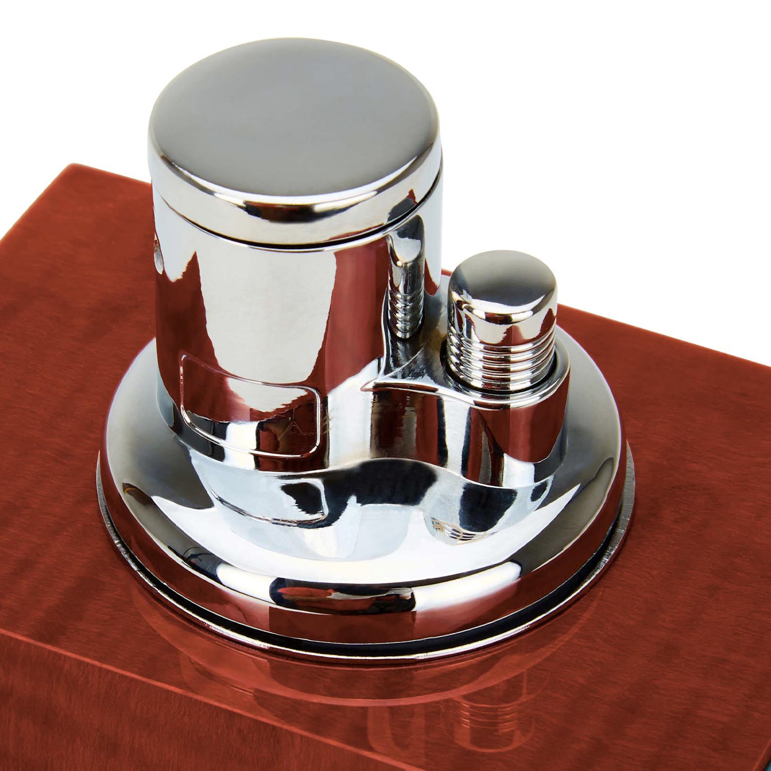 "Che Etoile" - Briquet de Table - Elie Bleu avec un zoom sur la tete d'allumage