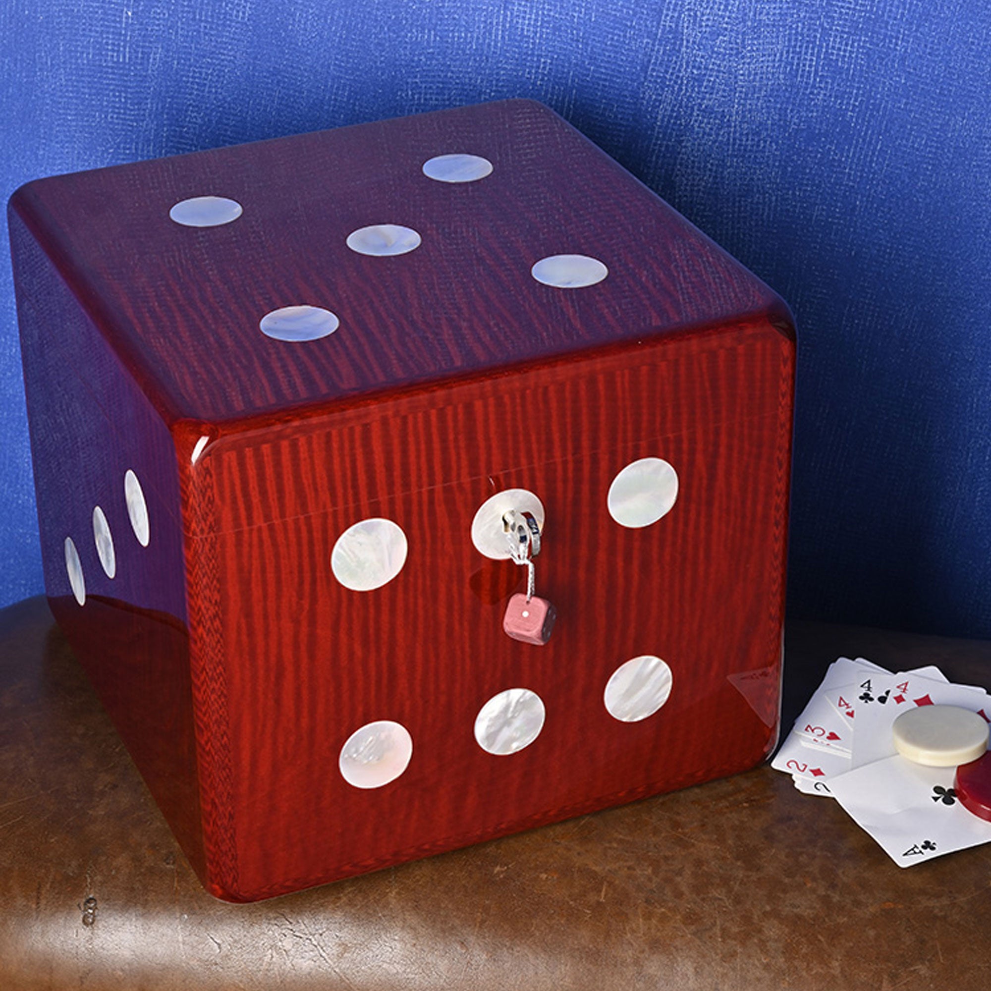 "Vegas" - Coffret Poker 350 jetons - Elie Bleu